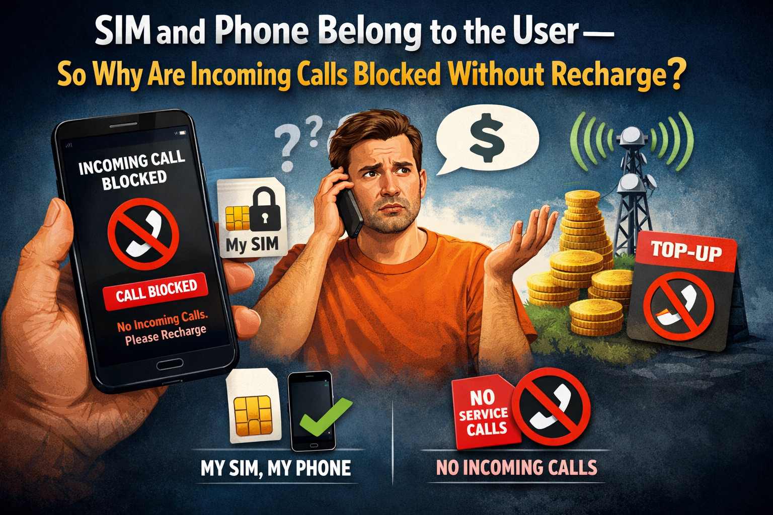 Samreen Sim Call SIM and Phone Belong to the User -So Why Are Incoming Calls Blocked ...