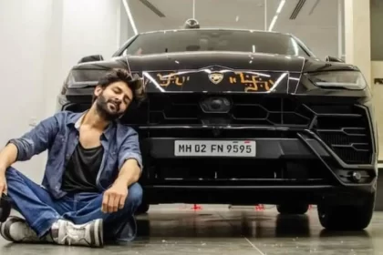 The luxury garage of Kartik Aaryan