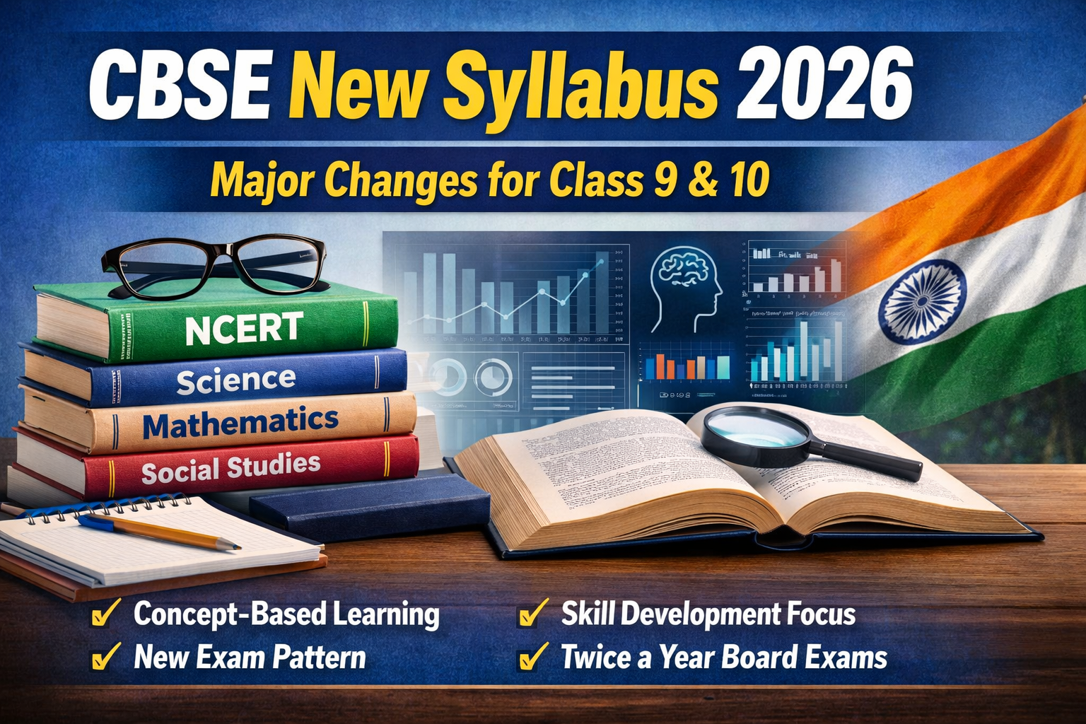 CBSE New Syllabus 2026 for Class 9 & 10