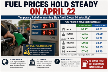 Fuel Prices Hold Steady on April 22