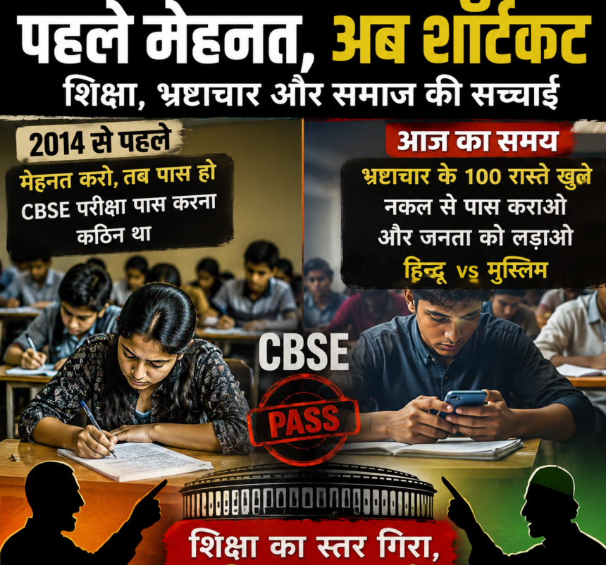 शिक्षा व्यवस्था पर उठते सवाल