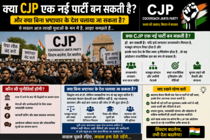 क्या CJP एक नई पार्टी बन सकती है?